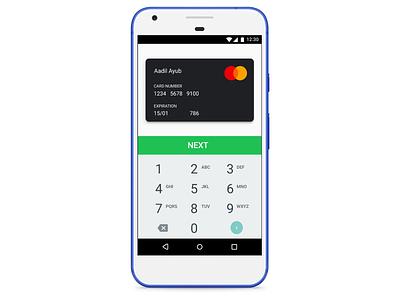 Daily UI 002 | Credit Card Checkout android credit card daily ui