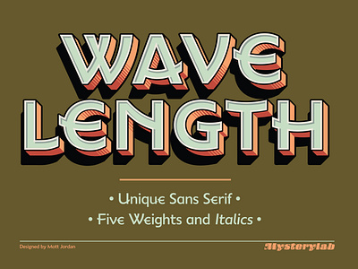 Wavelength Ten-font Family