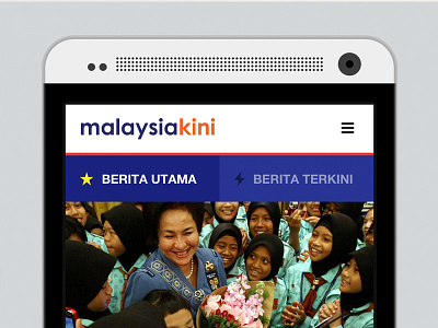 Malaysiakini for Mobile bootstrap filter menu mobile responsive tab
