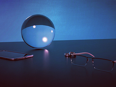 Glass Ball And Glasses