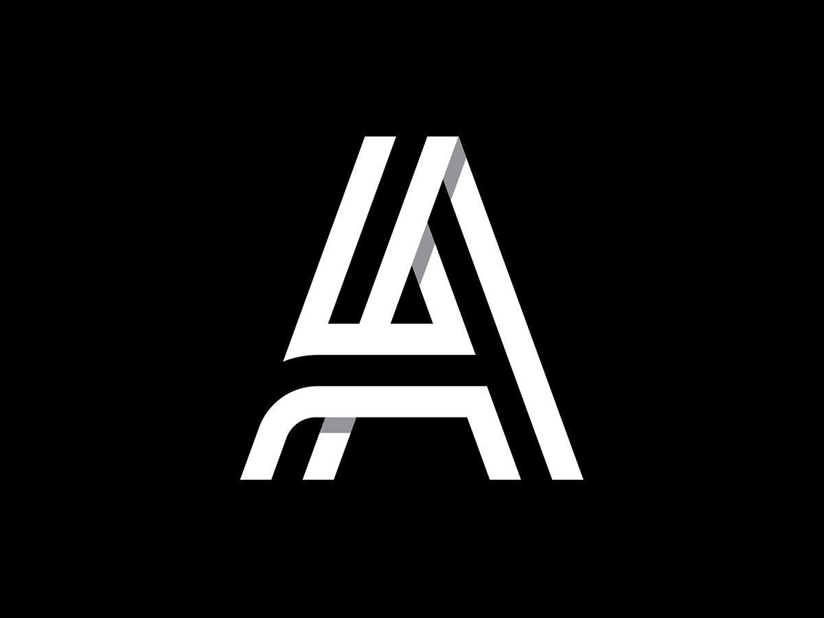 Letter A by Tsaritsyn Eugene on Dribbble