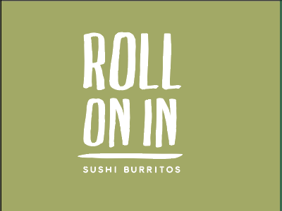 Roll On In logo concept