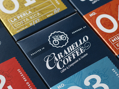 Limited Release Coffee carabello coffee design packaging