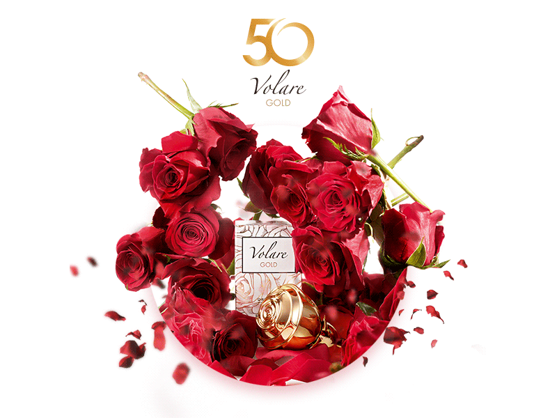 Oriflame - 50 Years gold oriflame volare