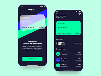 Banking Mobile Wallet App - UI/UX