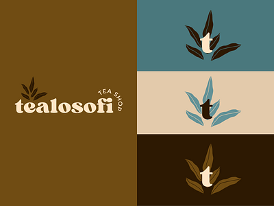 Logo Rebrand: "tealosofi" Tea Shop