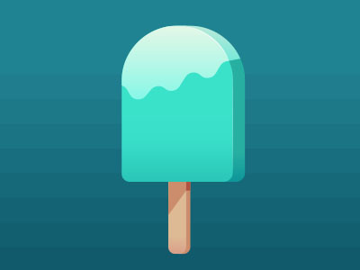 Mint dessert illustration mint popsicle vector vector art