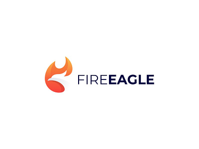 Fire Eagle branding doublemeaning dualmeaning eagle fire gradient logo graphic design icon logo logo inspiration logomark modern uiux vector visualidentity