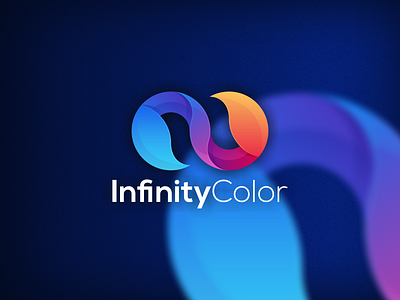 Infinity Color Logo app logo brand identity branding colorful geometric gradient logo graphic design icon illustration infinity logo logo inspiration modern vector visual identity