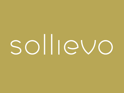 Sollievo - Custom Typography custom font gold typography