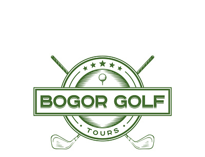 Bogor Golf Tours Logo Design branding logo