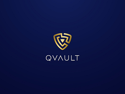 QVault Logo Design branding logo