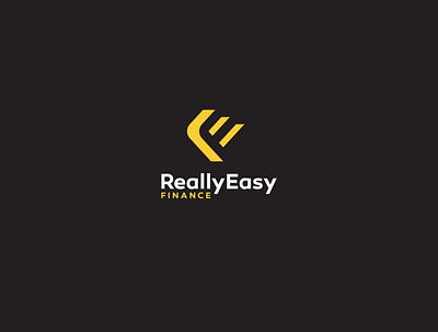 Really Easy Finance Logo Design branding logo