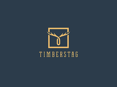 Timberstag logo Design branding logo