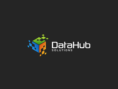 DataHub Logo Design branding logo
