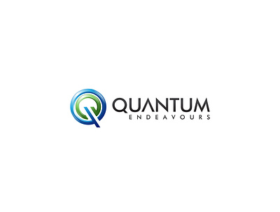 Quantum Endeavours Logo Design branding logo
