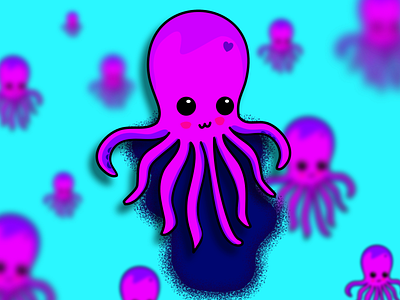 Octopie art artwork design drawing graphic design illustration logo vector