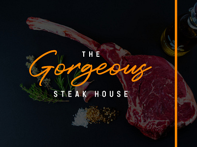 Steakhouse Logo Concept art artwork branding design graphic design logo vector