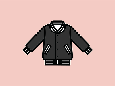 Bomber Jacket apparel bomber clothing fashion icon illustration jacket