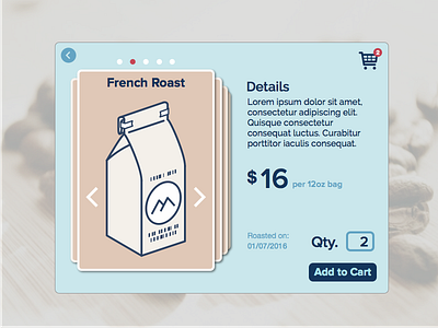 Daily UI 002 002 100 cart checkout coffee day ui