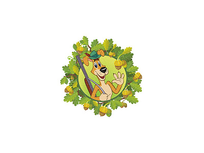 Dog illustration logo