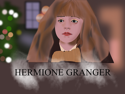 Hermione Granger - Harry Potter advertising animation book branding children cover design fun art graphic design harry potter hermione granger illustration logo movie ui vector