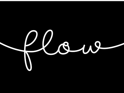 flow flow monoline monoline script