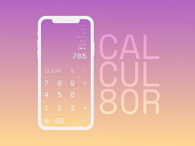 Calcul8or - Calculator iOS App