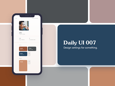 Daily UI 007   Settings