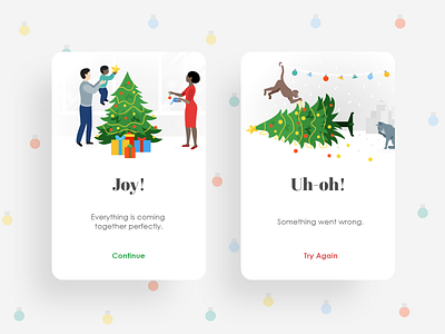 Daily UI 011 Flash Message app app design branding christmas flyer christmas tree daily ui dailyui minimal minimalistic typography ui ux visual design