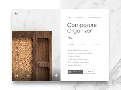 E-Commerce Shop - Single Item branding design ecommerce minimal minimalistic typography visual design web design