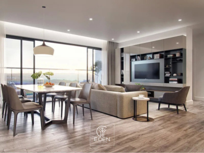 Mẫu thiết kế nội thất căn hộ chung cư 80m2 hiện đại đẹp nhất 202