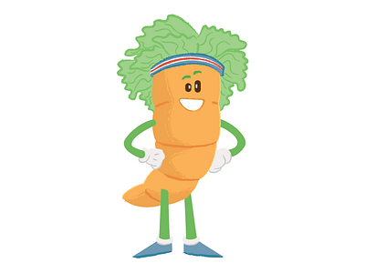 Carroteen illustration vector vegetables