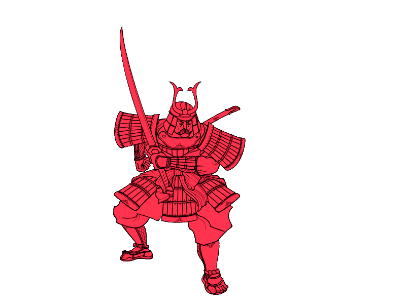 Jandig Samurai Final animation illustration samurai vector