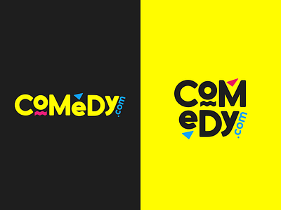 Comedy.com Logo branding logo logotype visual design