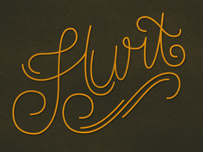 Hurt lettering texture type typography