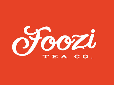 Foozi lettering script type typography