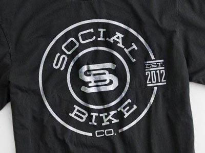 Social Bike Co. Shirt Concept apparel logo tshirt