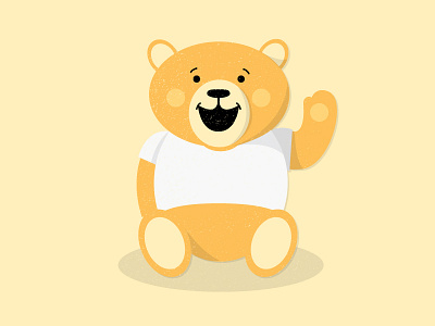 Eh up mate! bear character character design cute illustration