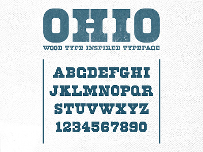 Ohio - New Typeface