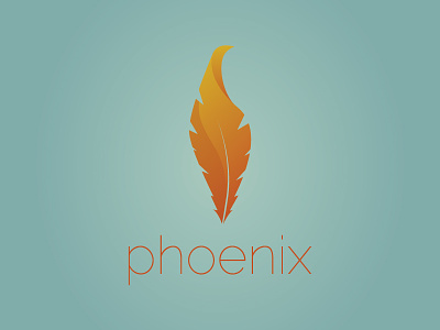 Phoenix Logo branding fire flame logo phoenix