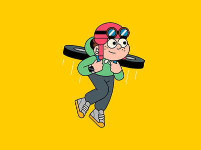 Flyer adventure animation character design graphic design illustration illustrator photoshop