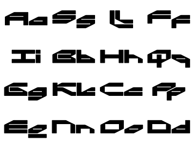 Free Futuristic Font by Qoulio Labs on Dribbble