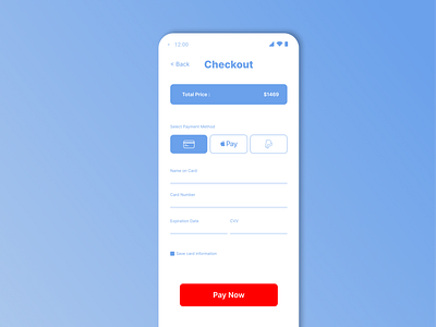 DailyUI #002 : Checkout page