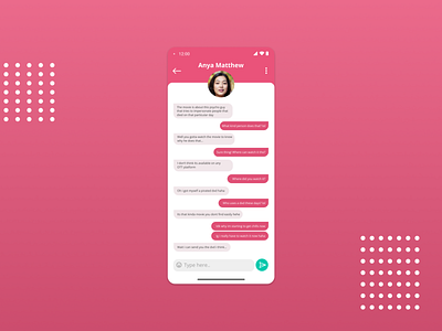 DailyUI #013 : Direct Messaging