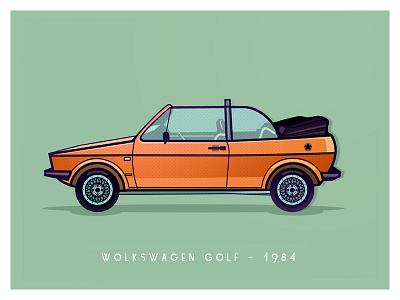 VW Golf golf graphic graphicdesign graphics illustration illustrator justforfun photoshop vector vindiesel workinprogress youngtimers