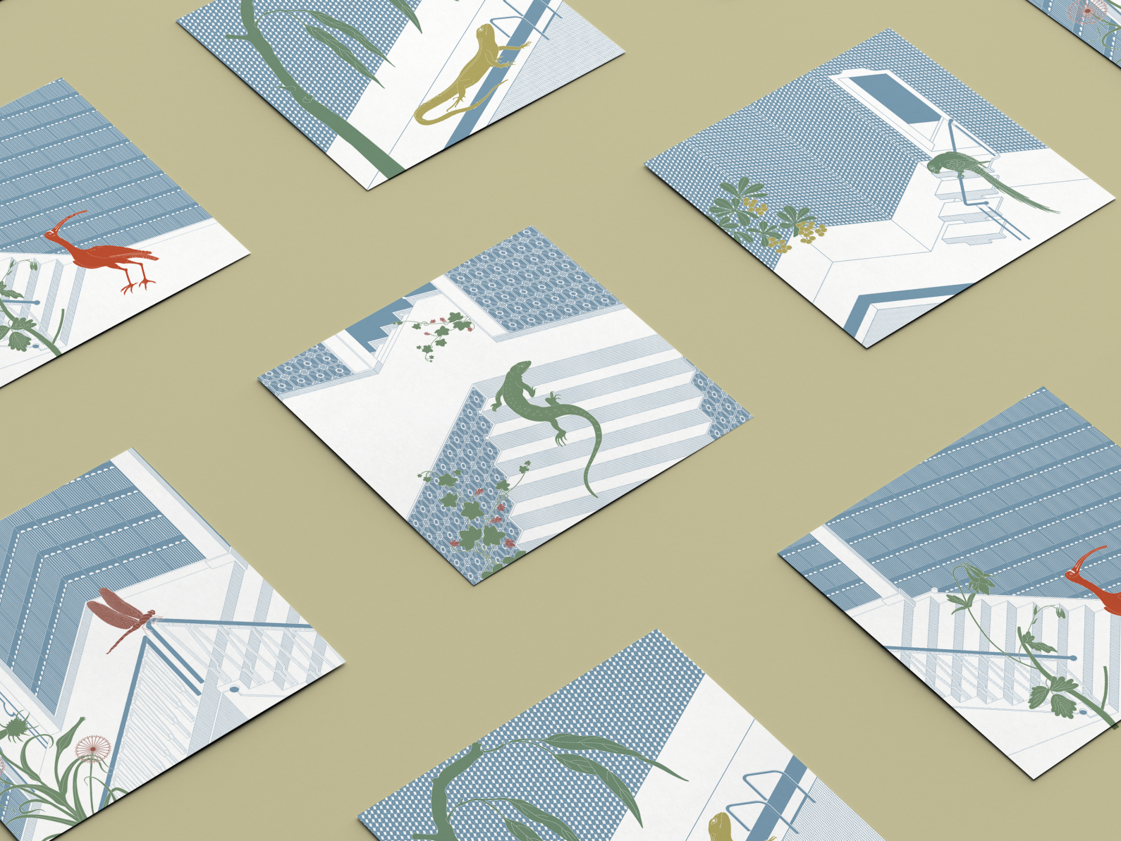 Illustrations For DEKORAMI Tiles Collection By Aga Slusarczyk On Dribbble