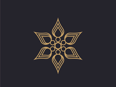 DESIGN LOGO OF MANDALA