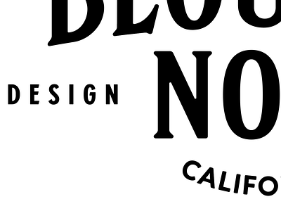 Blouson Noir logo branding design identity logo typography vector