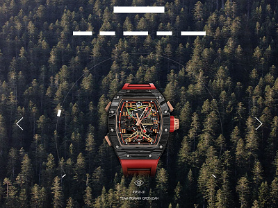 Luxury watches home page